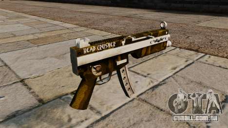 A pistola-metralhadora MP5 triturador de cabeça para GTA 4