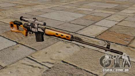 Rifle de sniper Dragunov de STALKER para GTA 4