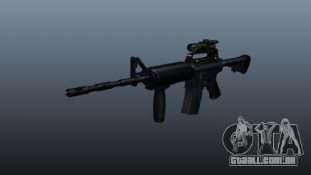 Carabina automática M4A1 Grip para GTA 4