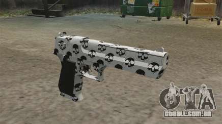 Pistola Desert Eagle crânio para GTA 4