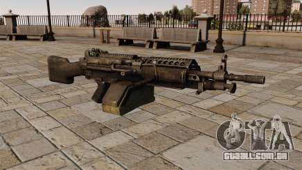 A metralhadora M249 luz para GTA 4