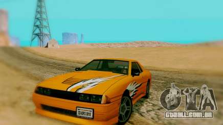 O trabalho de pintura para a elegia para GTA San Andreas