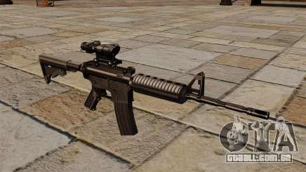 Carabina automática M4A1 ACOG para GTA 4