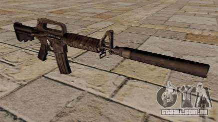 Carabina M4 SMG com silenciador para GTA 4