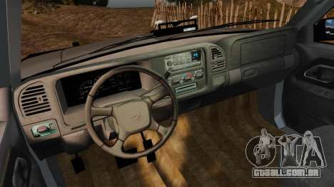 Chevrolet Suburban 1999 Police [ELS] para GTA 4