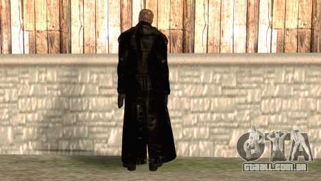 Albert Wesker na capa para GTA San Andreas