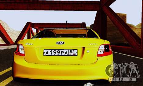 Kia Rio II 2009 para GTA San Andreas