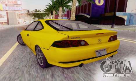 Acura RSX para GTA San Andreas