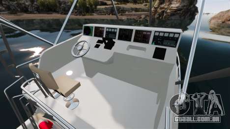 Sport fishing yacht para GTA 4