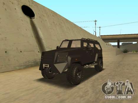 Ford Super Duty Armored para GTA San Andreas