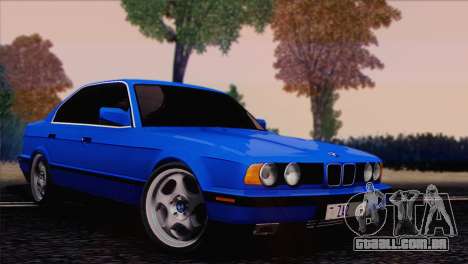 BMW 535i E34 Mafia Style para GTA San Andreas