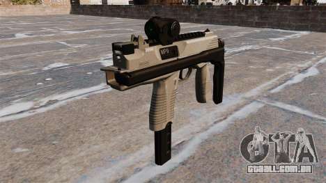 Pistola-metralhadora MP9 tática para GTA 4