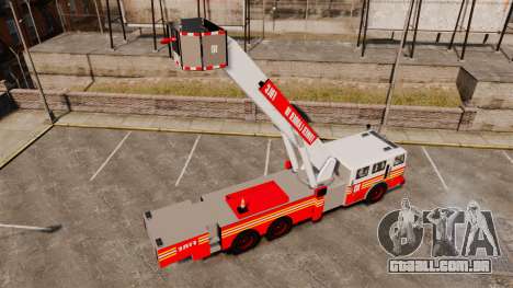 MTL Firetruck Tower Ladder [ELS-EPM] para GTA 4
