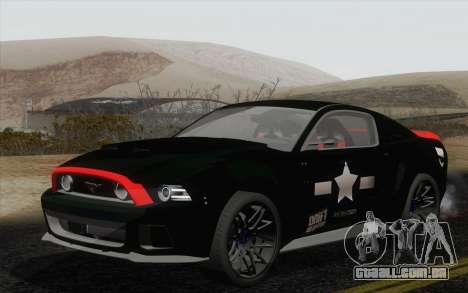 Ford Mustang GT 2013 para GTA San Andreas