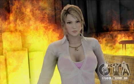 Sarah de Dead or Alive 5 para GTA San Andreas
