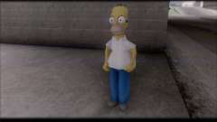 Homer Simpson para GTA San Andreas