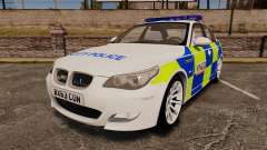 BMW M5 E60 City Of London Police [ELS] para GTA 4