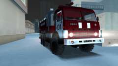 KAMAZ 43101 bombeiro para GTA Vice City