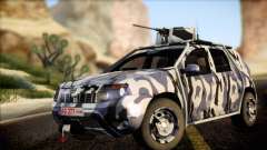 Dacia Duster Army Skin 3 para GTA San Andreas