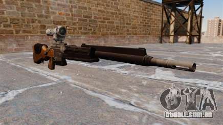 O rifle sniper FR F2 para GTA 4