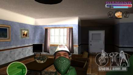 Com diamante-HUD RP para GTA San Andreas