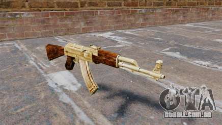 AK-47 banhado a ouro para GTA 4