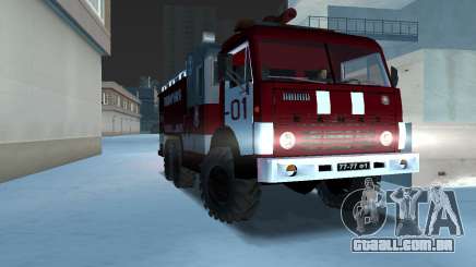KAMAZ 43101 bombeiro para GTA Vice City