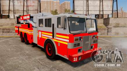 MTL Torre de Escada do caminhão de bombeiros [ELS-EPM] (bombeiros) para GTA 4
