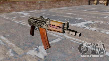 Buttstock AKS74U automática para GTA 4