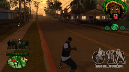 Com Groove-HUD St 4Life para GTA San Andreas