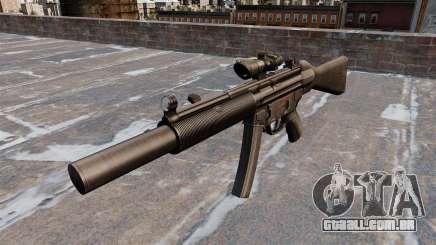 Pistola-metralhadora HK MP5SD2 para GTA 4