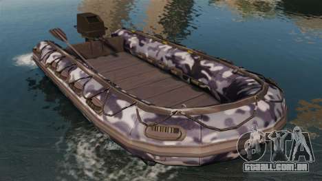 US Navy SEAL Zodiac para GTA 4