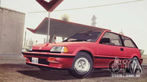 Honda Civic Si 1986 HQLM para GTA San Andreas