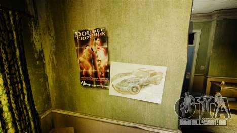 Novos cartazes no apartamento da Novela para GTA 4