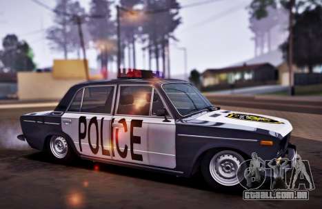 Polícia de 2106 VAZ para GTA San Andreas