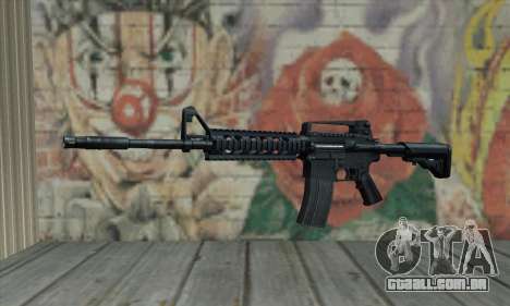 M4 RIS Carbine para GTA San Andreas