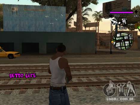 C-HUD Ghetto Life para GTA San Andreas