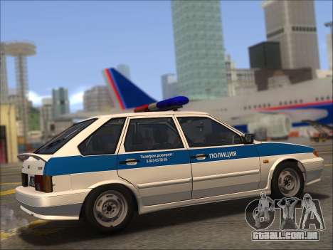 VAZ 2114 Polícia DPS para GTA San Andreas