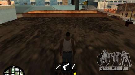 Cleo Hud Cameron Rosewood para GTA San Andreas