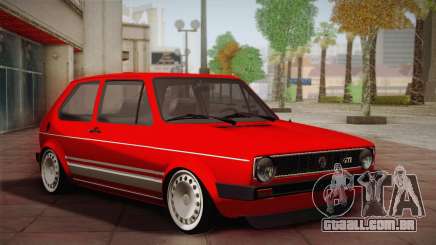 Volkswagen Golf MK1 Red Vintage para GTA San Andreas