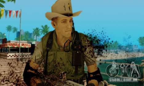 Resident Evil Apocalypse S.T.A.R.S. Sniper Skin para GTA San Andreas