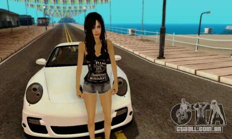 Jack Daniels Girl Skin para GTA San Andreas