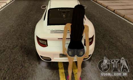 Jack Daniels Girl Skin para GTA San Andreas