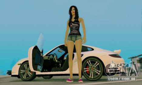 Jack Daniels Girl Skin para GTA San Andreas