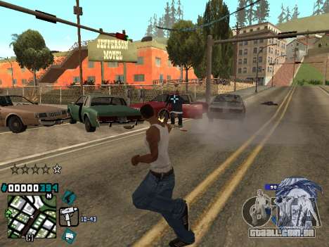 C-HUD Rifa in Ghetto para GTA San Andreas