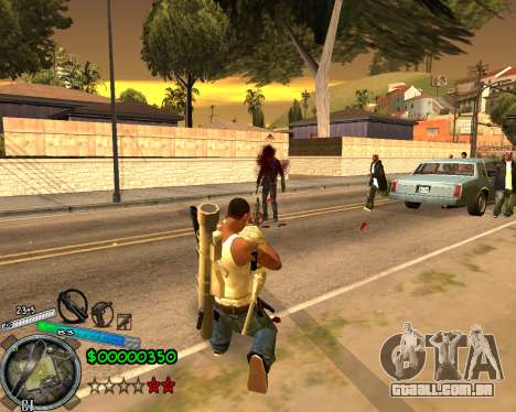 C-HUD Gor Life Ghetto para GTA San Andreas