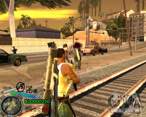 C-HUD Gor Life Ghetto para GTA San Andreas