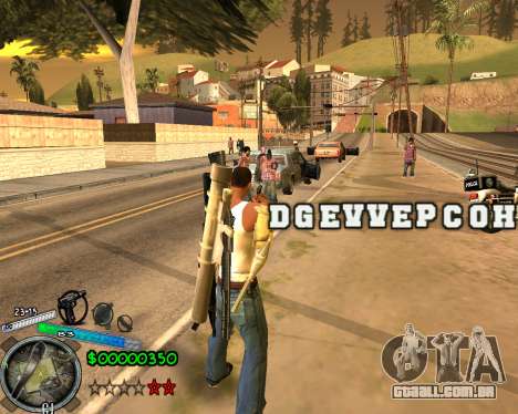 C-HUD Gor Life Ghetto para GTA San Andreas