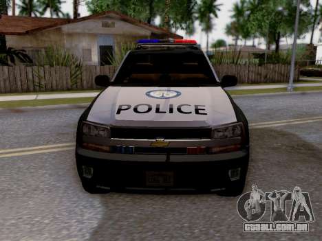 Chevrolet TrailBlazer Police para GTA San Andreas