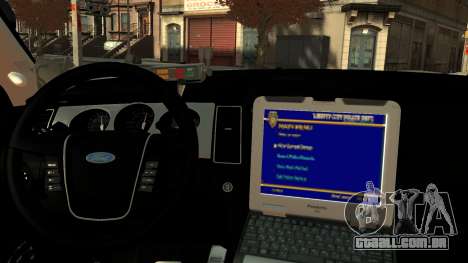 Ford Police Interceptor LCPD 2013 [ELS] para GTA 4